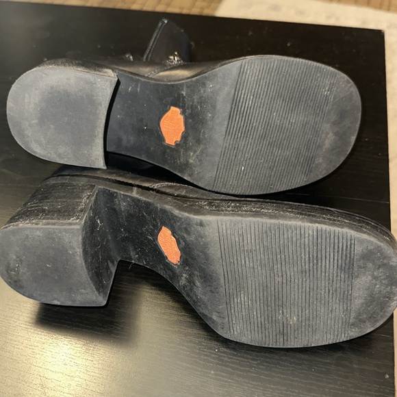 Harley-Davidson Chunky Platform Boots **Please read description & see all pics** - Picture 12 of 16